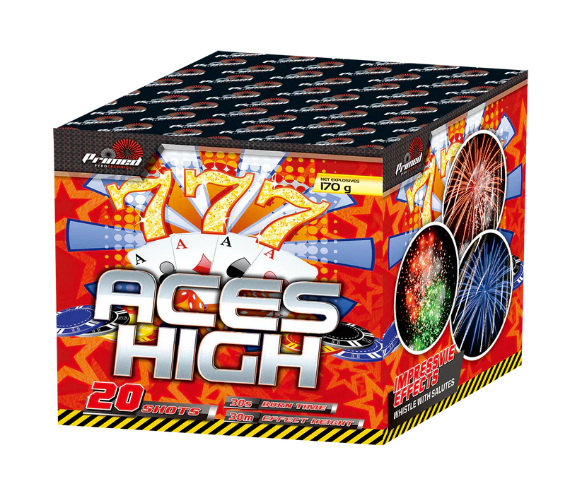 VEGAS DREAMS - PRIMED PYRO - 26 FIREWORKS DISPLAY KIT