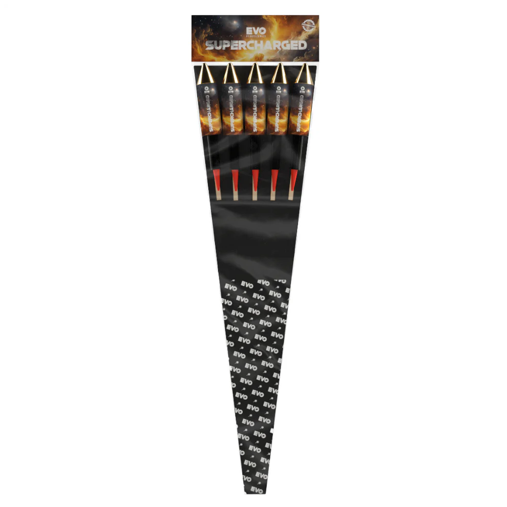 GOLD ROCKETS LONG STICK RED CAP LIGHT FUSE