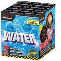 primed pyrotechnics water 25 shot firework