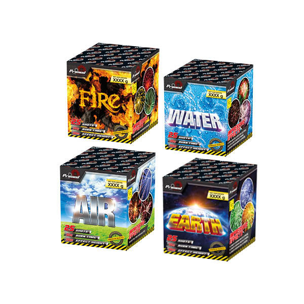 primed pyro elements pack of 4 barrages