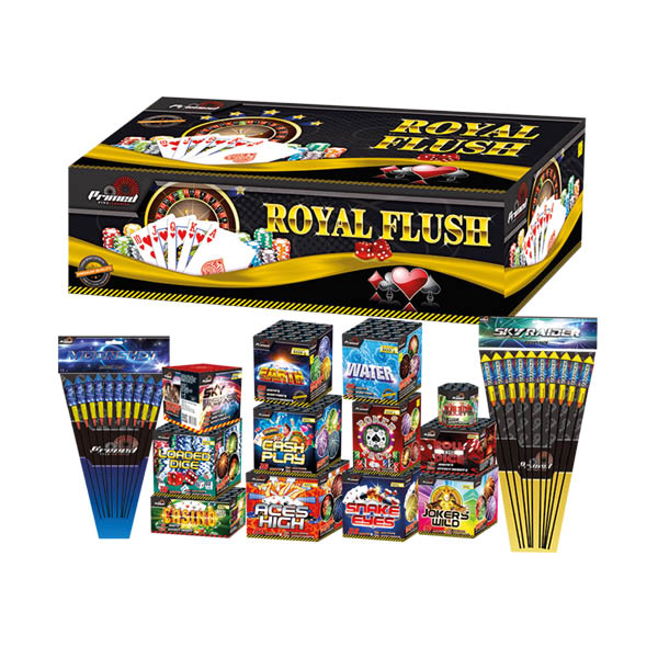 ROYAL FLUSH 32 FIREWORKS MOONSHOT SKYBREAKER CASINO EARTH WATER CASH PLAY SNAKE EYES SKY RAIDER ACES HIGH