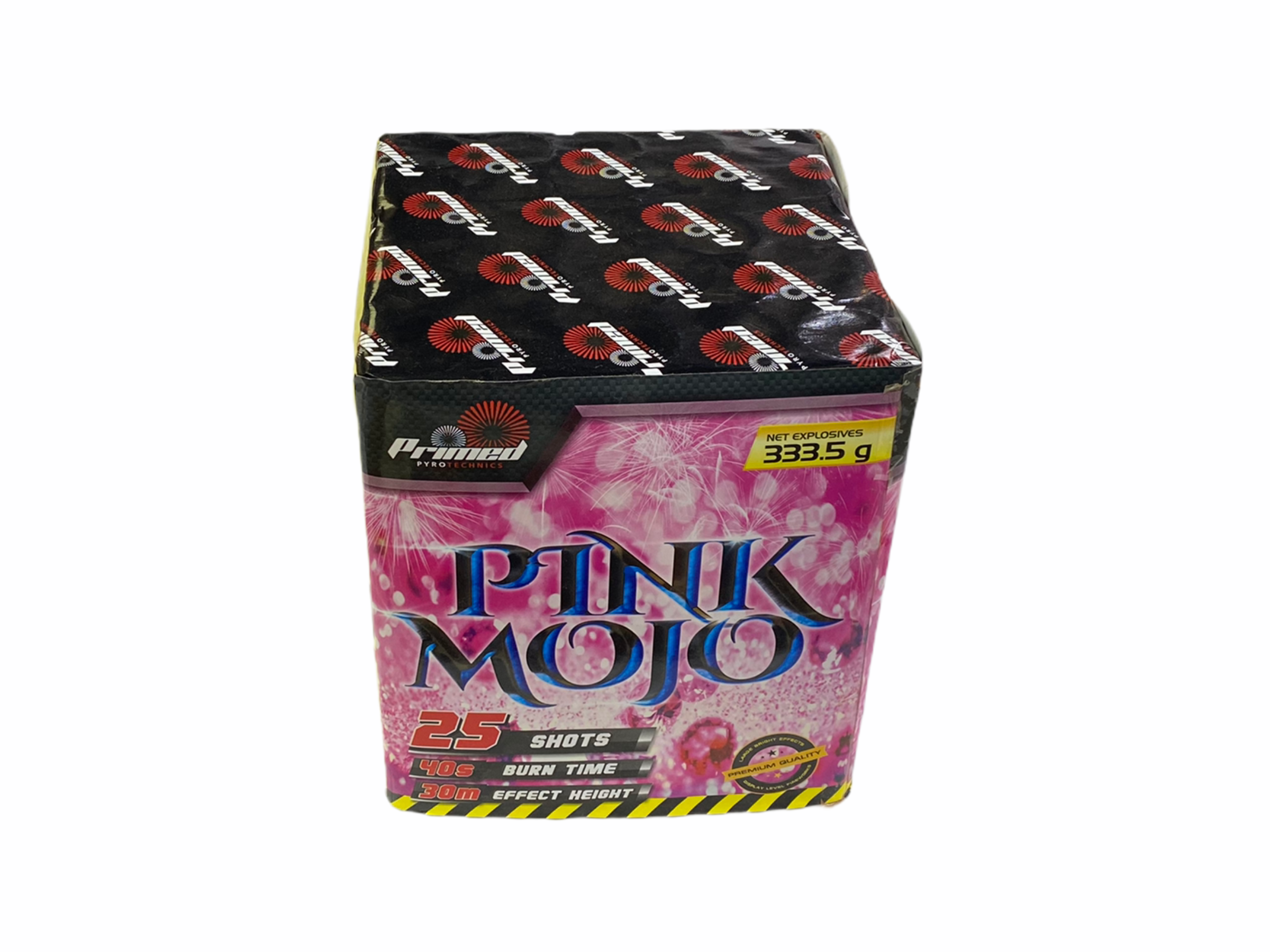 25 shot pink firework for girl gender reveal